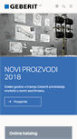 Mobile Screenshot of geberit.hr