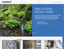 Tablet Screenshot of geberit.pl