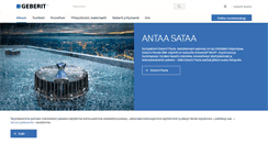 Desktop Screenshot of geberit.fi